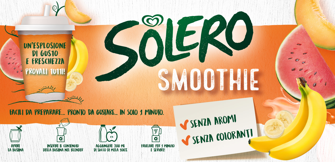 Smoothie Solero + BabaSucco <br>Provali tutti!
